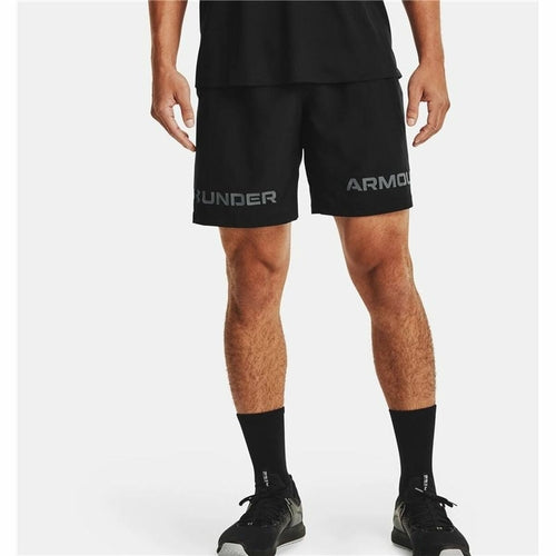 Pantalones cortos deportivos Under Armour para hombre - Negros