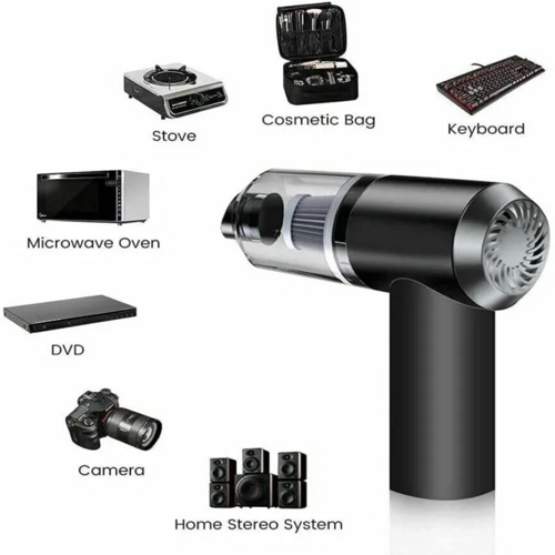 Mini Aspiradora Portátil Pro-Potencia Inalámbrica 120w