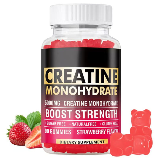 Gomitas de Creatina Monohidratada - Suplemento para Fuerza y Recuperación Muscular