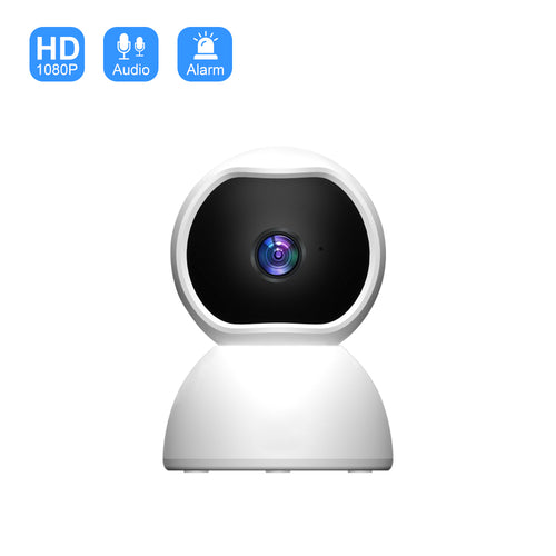 Cámara de seguridad WiFi 1080P con vigilancia 24/7 y audio bidireccional